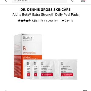 DR. DENNIS GROSS SKINCARE
Alpha Beta® Extra Strength Daily Peel Pads